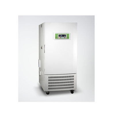 layar sentuh laboratorium menampilkan inkubator biokimia seri LBI-N presisi tinggi kontrol suhu rendah