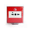 IP30 Addressable Fire Alarm Panel Titik Panggilan Manual Konvensional